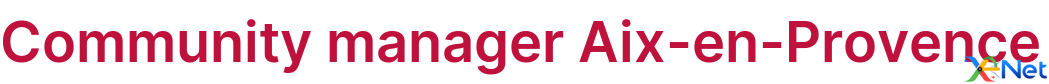 Community manager Aix-en-Provence